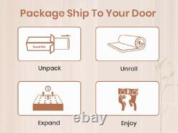 GUDE Night Memory Foam Mattress Pocket Spring Bed Orthopaedic 3FT 5FT King Size