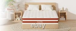 GUDE Night Memory Foam Mattress Pocket Spring Bed Orthopaedic 3FT 5FT King Size