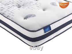 Gel Foam Memory Foam 1000 Pocket Sprung Matrah Mattress 2ft 3ft 4ft 4ft6 5ft 6ft