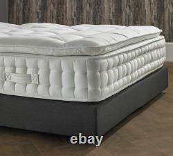 Gel Memory Foam 3000 Pocket Sprung Mattress & Wisdor Latex Feel Double and king