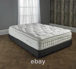 Gel Memory Foam 3000 Pocket Sprung Mattress & Wisdor Latex Feel Double and king