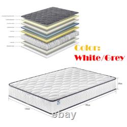 Gel Memory Foam Orthopedic Mattress All Sizes 3FT to 5FT Pocket Springs Mattress