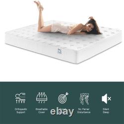 Good Nite 5FT King Size Hybrid Mattress 8 Memory Foam & Pocket Springs Medi