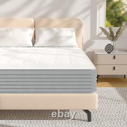 Good Nite Double Mattresses 4FT 6, 8 Inch Memory Foam Pocket Sprung Mattress, cm