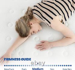 Good Nite Double Mattresses 4FT 6, 8 Inch Memory Foam Pocket Sprung Mattress, cm