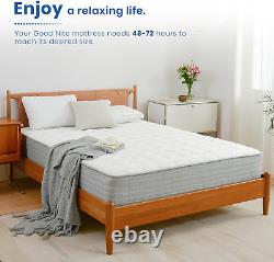 Good Nite Double Mattresses 4FT 6, 8 Inch Memory Foam Pocket Sprung Mattress, cm