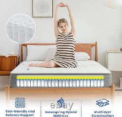 Good Nite Small Double Mattresses 4FT, 8 Inch Memory Foam Pocket Sprung, Wrapped