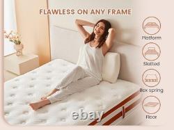 Gude Night Double Mattress 4FT6, 11 Inch Hybrid Memory Foam Pocket Sprung 7-Zone