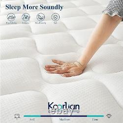 HOT! Memory Foam Supportive Sprung 3ft 4ft Single 4ft6 Double 5ft King 6ft SKing