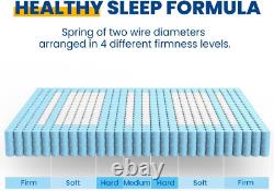 HYBRID MEMORY FOAM/POCKET SPRUNG DOUBLE MATTRESS (Rolled/Boxed) RRP £520