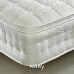 Happy Beds Anti-Bed Bug Pillowtop Latex Mattress Pocket Spring Memory Foam New