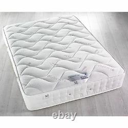 Happy Beds Lavender 3000 Pocket Sprung Memory Foam Mattress Quilted