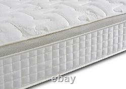 High Quality 3000 Pocket Sprung Pillow Top Cashmere 3FT 4FT 5FT 6FT Mattress