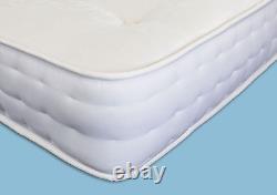 Hobby VIP Premium Mattress Pocket Sprung, Memory Foam Offside Fixed Bed
