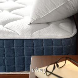 Hybrid 25/27cm Medium Firm Mattress Pocket Spring Memory Foam Breathable