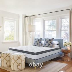 Hybrid Hypoallergenic, Motion-Isolating Pocket Spring Memory Foam Mattress