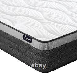 Hybrid King Size Mattress 10.2 Gel Memory Foam Pocket Springs 150x200cm