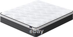 Hybrid King Size Mattress 10.2 Gel Memory Foam Pocket Springs 150x200cm