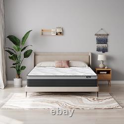 Hybrid King Size Mattress 10.2 Gel Memory Foam Pocket Springs 150x200cm