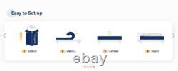 Hybrid Mattress 10 Memory Foam Cooling Pocket Spring EU Single Double King