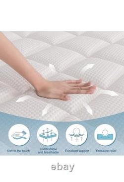 Hybrid Mattresses-26CM Double Mattress-Pocket Spring Memory Foam Medium Firm