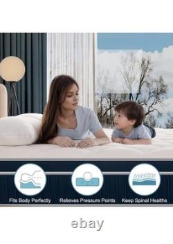Hybrid Mattresses-26CM Double Mattress-Pocket Spring Memory Foam Medium Firm