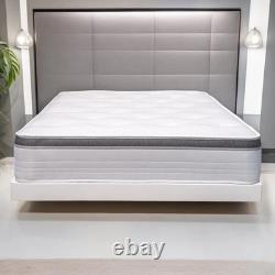Hybrid Memory Foam Pocket Spring Mattress 3FT 4FT 4FT6 Double 5FT King 6FT
