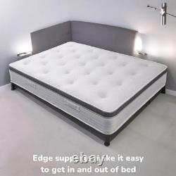 Hybrid Memory Foam Pocket Spring Mattress 3FT 4FT 4FT6 Double 5FT King 6FT
