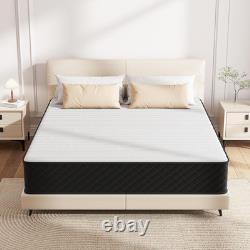 Hybrid Memory Foam Pocket Spring Orthopaedic Cooling Mattress Medium Firm Bed UK