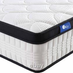 Hybrid Memory Foam Pocket Sprung Luxury Mattress Orthopaedic Medium Firm Bedroom