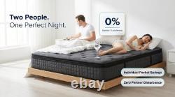 Hybrid Memory Foam Pocket Sprung Mattress Single Double King 190/200cm Rolled