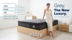 Hybrid Memory Foam Pocket Sprung Mattress Single Double King 190/200cm Rolled