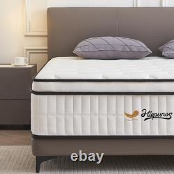 Hybrid Pocket Spring Memory Foam Luxury Mattress Euro Top Orthopaedic Bedroom UK
