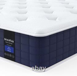 Hybrid Pocket Sprung Memory Foam Luxury Mattress Orthopaedic Medium Firm Bedroom