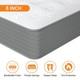 Hybrid Sprung Mattress Comfort Memory Foam Individually Wrapped Pocket Spring
