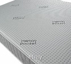 Hyder Bronze 1000 Pocket Sprung Memory Foam Mattress Various Sizes