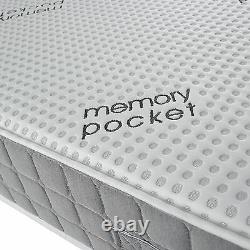 Hyder Bronze 1000 Pocket Sprung Memory Foam Mattress Various Sizes