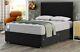 Hypnus Luxurious Deluxe Backcare Divan Bed Set 3ft Single 4ft6 Double 5ft King