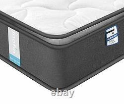 Inofia 3FT Single Memory Foam Pocket Sprung Mattresses Pressure Relief with