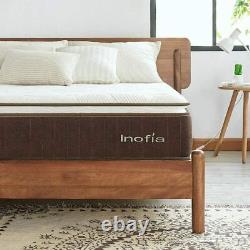 Inofia AIRMAX Single Mattress, 7-Zone Memory Foam Mattress with Pocket Sprung