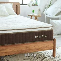 Inofia AIRMAX Single Mattress, 7-Zone Memory Foam Mattress with Pocket Sprung