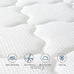 Inofia Double Mattress, COOLMAX Gel Memory Foam Pocket Spring Mattress