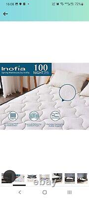 Inofia Double Memory Foam Pocket Sprung Hybrid mattress 150cm king size