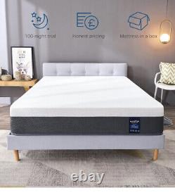 Inofia Memory Foam Pocket Sprung Mattress 29CM with 3D Mesh Fabric- Size Double