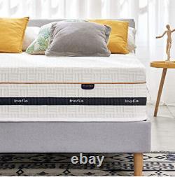 Inofia pocket sprung & Memory foam mattress 4FT (120 x 190 x 25 cm)