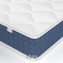 Iyee Nature Single Mattress 3FT Hybrid Pocket Sprung Memory Foam Mattress & Coil