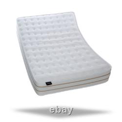 Jumpi 10 2000 Pocket Sprung Memory Foam 3D Border Quilted Luxury Mattress