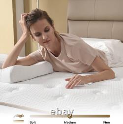 KOANTTI Hybrid Mattress 20cm Thick, Memory Foam, Pocket Sprung, Medium