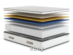 King Arthur Mattress 2000 Pocket Springs Medium Firm Memory Foam 34cm