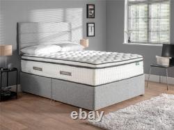 King Arthur Mattress 2000 Pocket Springs Medium Firm Memory Foam 34cm